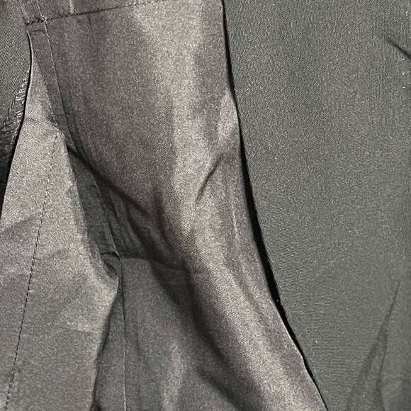 J. Crew Factory Ruffleneck Suiting Dress in Black Size Petite 6 NWT - Picture 11 of 13